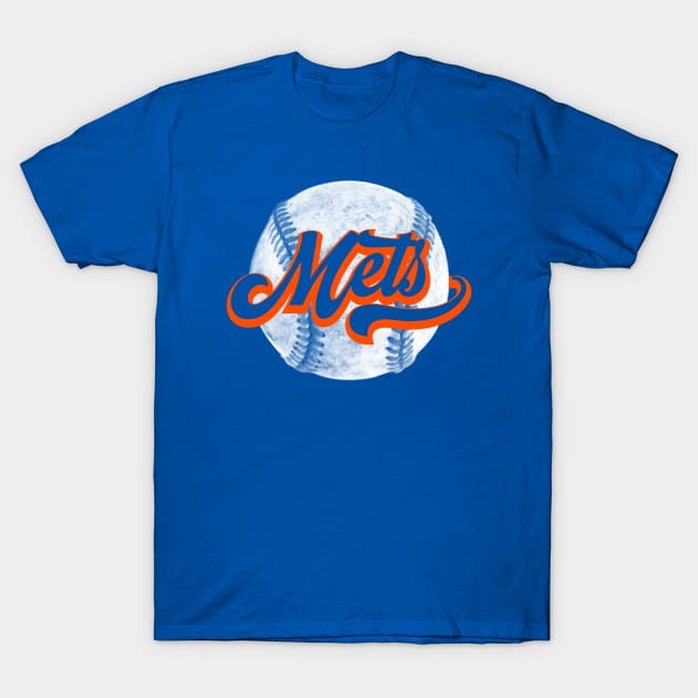 Mets Ball T-Shirt by Throwzack